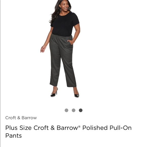 croft & barrow Pants - Croft & Barrow Black Dress Slacks